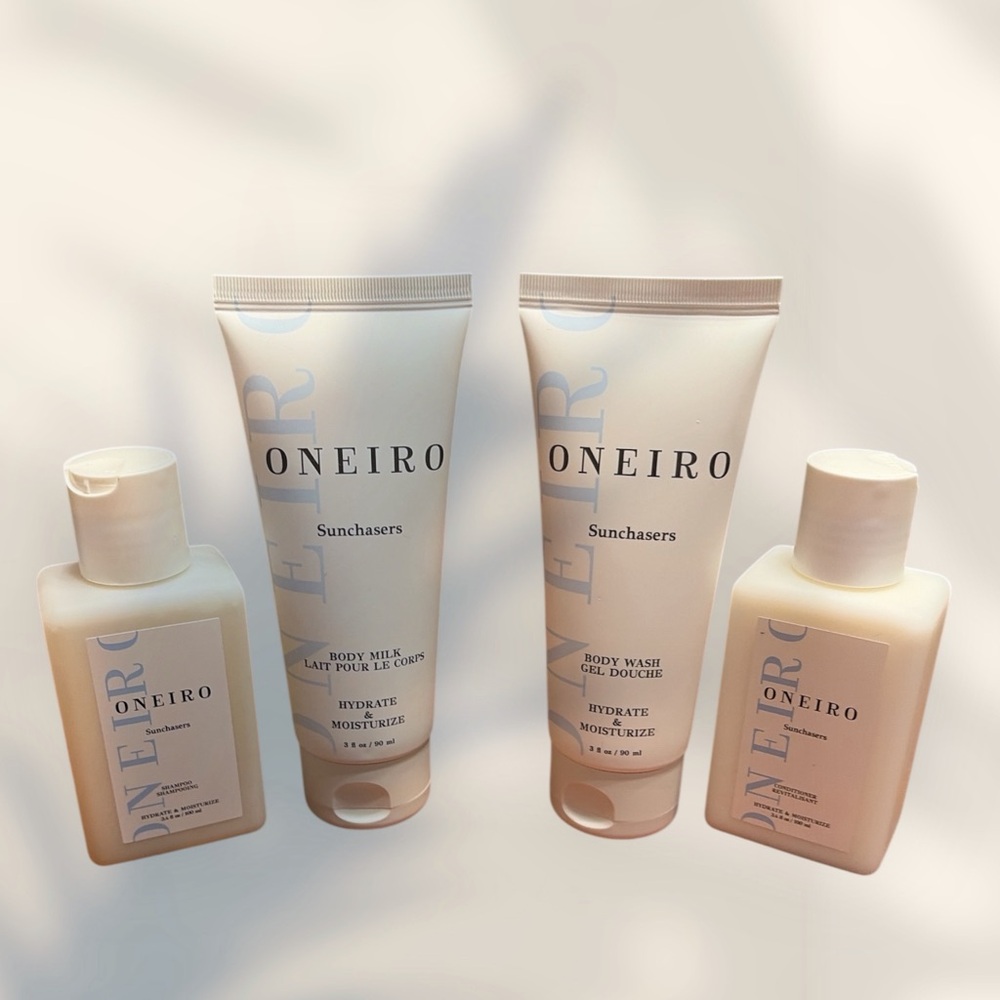 Oneiro Sets (shampoo, Conditioner, Body Milk, Body Wash